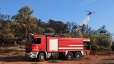 Οριοθετήθηκε η φωτιά στην Αισύμη Έβρου