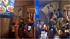 Στιγμές χαράς στο ξενοδοχείο για τον Γιάννη και την οικογένειά του - Βίντεο
