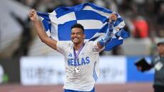 Τόκιο 2025: Ο γύρος θριάμβου του «ασημένιου» Καραλή - Δείτε φωτογραφίες 