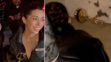 Κριστίν Μιλιότι: Η τούμπα της σε πάρτι μετά τα Emmy - Έπεσε με το βραβείο στα χέρια