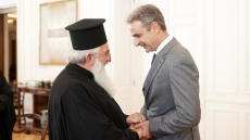 Κυριάκος Μητσοτάκη: Συναντήθηκε με τον Αρχιεπίσκοπο Κρήτης Ευγένιο στο Μέγαρο Μαξίμου