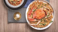 Γιουβέτσι με καβούρι και ούζο
