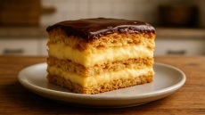 Το εύκολο γλυκό ψυγείου με τη γεύση των εκλέρ, χωρίς το μπελαλίδικο ψήσιμο