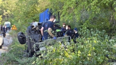 Τροχαίο ατύχημα στην εθνική οδό Γρεβενών – Καλαμπάκας με τρεις τραυματίες