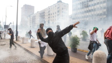 Απεργία αλληλεγγύης στην Παλαιστίνη στην Ιταλία - Επεισόδια με 12 τραυματίες στο Μιλάνο, δείτε φωτογραφίες