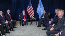  Συνάντηση του Τράμπ με τον γενικό γραμματέα των Ηνωμένων Εθνών