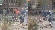 Επεισόδια στην Ουτρέχτη πριν το ματς με τη Λιόν, ένας τραυματίας από συμπλοκές οπαδών - Βίντεο
