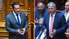 Γεωργιάδης κατά Νατσιού στη Βουλή: Κοινός ψεύτης, συκοφάντης και καθόλου χριστιανός