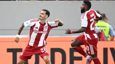 Ο Ολυμπιακός 3-2 τον Λεβαδειακό, ο Άρης 1-1 με τον Πανσερραϊκό - Η βαθμολογία - Δείτε τα γκολ 