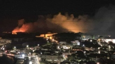 Φωτιά τώρα στην περιοχή Τσαμάκια της  Μυτιλήνης 