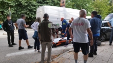 Στο νοσοκομείο ηλικιωμένος που τον παρέσυρε όχημα στα Ιωάννινα - Δείτε φωτογραφίες 