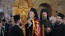 Με τον Πατριάρχη Βουλγαρίας Δανιήλ συναντήθηκε ο Βαρθολομαίος στη Θεσσαλονίκη