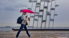 112 για έντονα φαινόμενα σε Θεσσαλονίκη, Χαλκιδική, Σέρρες, Ανατολική Μακεδονία, Θράκη και Λήμνο - Πώς θα κινηθεί η κακοκαιρία τις επόμενες ώρες