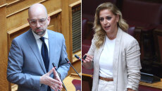 Ο Μπάρκας κατήγγειλε την Χρηστίδου για απειλή ξυλοδαρμού - Φαλλοκρατική αθλιότητα απαντά το Κίνημα Δημοκρατίας