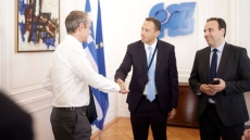 Μητσοτάκης στον αντιπρόεδρο της Google: Θέλουμε τη βελτίωση των μηχανισμών προστασίας για τους ανηλίκους