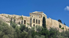 Βγήκαν οι σκαλωσιές από τη δυτική πλευρά του Παρθενώνα