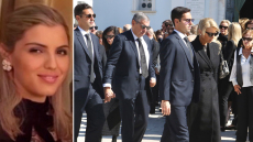 Συγκίνηση στο τελευταίο αντίο στη Μαρίσσα Λεμού στο Α’ Νεκροταφείο Αθηνών
