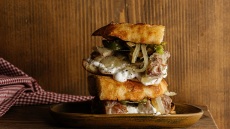 Philly προβατίνα σάντουιτς του σεφ Σήφη Μανουσέλη