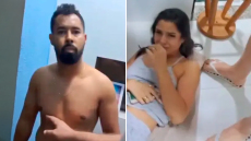 Σκάνδαλο στη Βραζιλία: Έκαναν τσακωτό ημίγυμνο ιερέα με αρραβωνιαστικιά πιστού - Τη βρήκαν να κρύβεται, δείτε βίντεο
