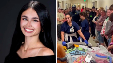 Βίντεο που ραγίζει καρδιές: Ο βουβός φόρος τιμής για τη δωρεά οργάνων από 18χρονη τσιρλίντερ που πυροβολήθηκε από 27χρονο