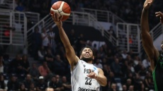 Europe Cup: Μεγάλο διπλό του ΠΑΟΚ στην παράταση με νικητήριο καλάθι του Μπράουν, 94-93 την Άνβιλ - Δείτε βίντεο