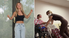 Βίντεο: Χόρευε δίπλα στον άρρωστο πατέρα της μέσα στο νοσοκομείο - Θύελλα αντιδράσεων για influencer