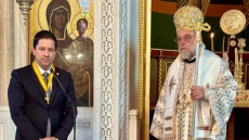 Ο Μητροπολίτης Ρόδου τίμησε τον Πρύτανη του ΕΚΠΑ Γεράσιμο Σιάσο