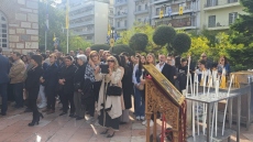 Θεσσαλονίκη: Στον Ιερό Ναό Αγίου Δημητρίου εκατοντάδες πιστοί για τον εορτασμό του Πολιούχου