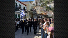 Υδρα: Βίντεο από την παρέλαση στο νησί για την 28η Οκτωβρίου