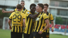 Με buzzer - beater του Καλοσκάμη στο 90+6' η ΑΕΚ επικράτησε 1-0 της Ηλιούπολης - Δείτε το γκολ 