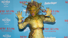 Η Χάιντι Κλουμ μεταμορφώθηκε σε Μέδουσα στο φετινό πάρτι της για το Χάλογουιν 