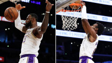 Ο Όστιν Ριβς έχει δώσει ασίστ για alley-oop κάρφωμα σε δύο γενιές Τζέιμς - Δείτε τις συνεργασίες με τον ΛεΜπρόν και τον γιο του, Μπρόνι