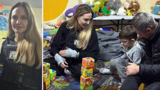 Αιφνιδιαστική επίσκεψη της Αντζελίνα Τζολί στη Χερσώνα - Δείτε βίντεο και φωτογραφίες
