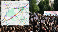 Άνοιξαν οι δρόμοι στην Αθήνα  μετά τις δύο συγκεντρώσεις στο Κέντρο