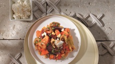 Φθινοπωρινές ρίζες γιαχνί, με ξινοτύρι
