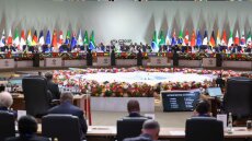 Έκκληση για «δίκαιη και διαρκή ειρήνη» στην Ουκρανία απευθύνουν οι ηγέτες της G20 στο ανακοινωθέν της Συνόδου