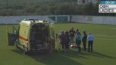 Διαιτητής κατέρρευσε σε αγώνα ποδοσφαίρου στην Κρήτη - Δείτε βίντεο
