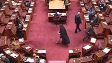 Αυστραλία: Ακροδεξιά γερουσιαστής εμφανίστηκε με μπούρκα στη βουλή ζητώντας την απαγόρευσή της