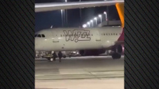 Ρουμάνοι επιβάτες τρέχουν να προλάβουν την πτήση τους στο αεροδρόμιο της Κολωνίας και συλλαμβάνονται - Δείτε βίντεο