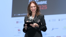 H γοητευτική εμφάνιση της Ζακλίν Μπισέ στο Τορίνο - Η 81χρονη ηθοποιός έλαβε τιμητική διάκριση