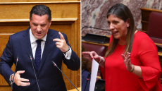 Μύλος στη Βουλή για  Καραναστάση με Γεωργιάδη και Κωνσταντοπούλου: «Επιτέλους ανάγωγη, σταμάτα» - «Είσαι Χίτλερ, είσαι αρχιψεύταρος»