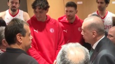 Στα αποδυτήρια της Εθνικής Τουρκίας ο Ερντογάν, τα είπε με Αταμάν και Οσμάν 