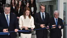 Μητσοτάκης στα εγκαίνια του  Europa Experience: Είμαστε ισχυρότεροι όταν είμαστε ενωμένοι - Μέτσολα: Είμαι υπερήφανη για την Ελλάδα