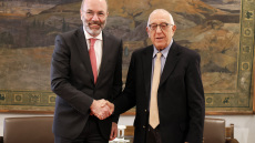 Κακλαμάνης σε Βέμπερ: Κανείς στην Ευρώπη δεν μιλάει για τον στρατό κατοχής στην Κύπρο