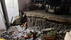 Kακοκαιρία Adel: Μεγάλες ζημιές στη Σαντορίνη - Κατολισθήσεις, πλημμύρες και κατάρρευση τοιχίου