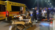 Τροχαίο με εγκατάλειψη στα Χανιά, στο νοσοκομείο οδηγός μηχανής