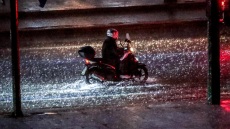 Στη Βλυχάδα το μεγαλύτερο ύψος βροχής στην Αττική, στα 45 χιλιοστά έφτασε στο Γκάζι, δείτε τον χάρτη του Meteo