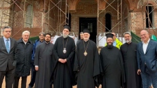 O Αρχιεπίσκοπος Αμερικής Ελπιδοφόρος επισκέφθηκε το «Ιωνικό Κέντρο» στον Περισσό 