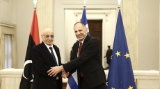 Συνάντηση Γεραπετρίτη με τον πρόεδρο της Βουλής των Αντιπροσώπων της Λιβύης: Ανοιχτός δίαυλος επικοινωνίας Αθήνας - Τρίπολης