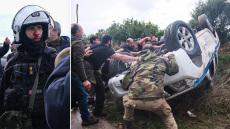 Πρωτοφανείς αγριότητες στην Κρήτη με αγρότες να χτυπούν αστυνομικούς: Ταυτοποιήθηκαν και κατηγορούνται για απόπειρες ανθρωποκτονίας κατά συρροή, δείτε βίντεο και φωτογραφίες